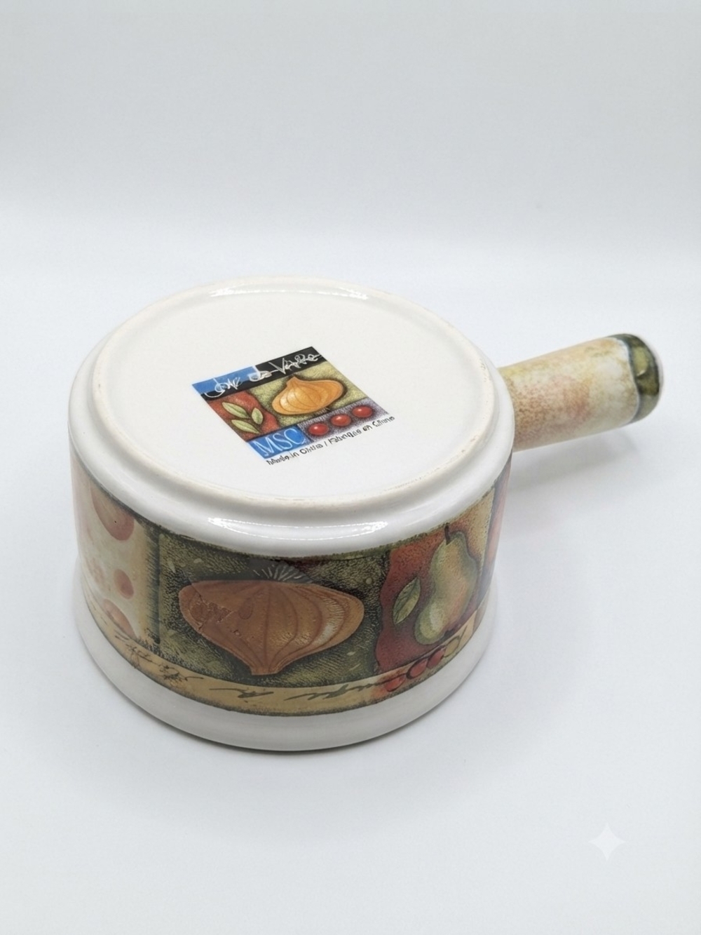 Set Of 4 MSC "Joie de Vivre" French Onion Soup Crocks (Complete Set) NEW - Picture 5 of 6